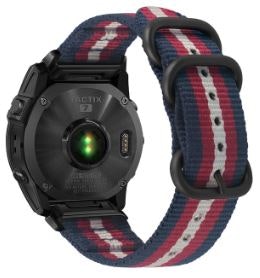 Norgesreim i 22mm og 26mm til din Garmin klokke