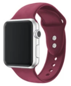 Silikonreimer til Applewatch - livlige farger (38 40 41mm)