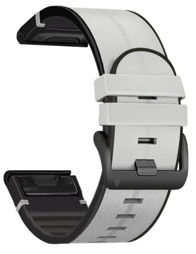 Skinnreimer med Quickfit til Garmin Fenix, Forerunner, Tactix, Epix