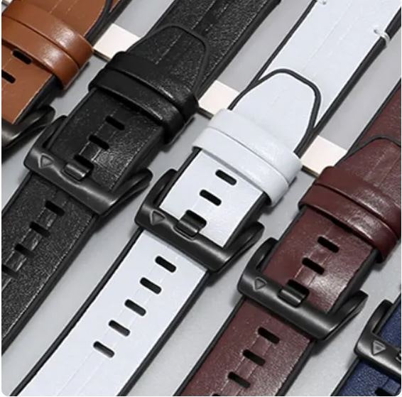 Skinnreimer med Quickfit til Garmin Fenix, Forerunner, Tactix, Epix