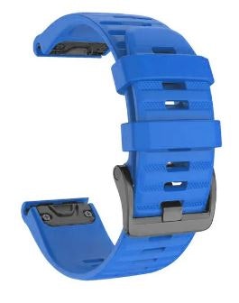 Silikonreimer til Fenix 5s, 5sPlus, 6s, 6sPro, 7s, 7s Pro, D2 Delta S
