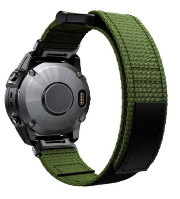 Nylonreim i 22mm og 26mm til Garmin klokke