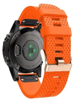 Rose gold silikonreimer til Fenix 5s, 5sPlus, 6s, 6sPro, 7s, 7sPro, D2 Delta S