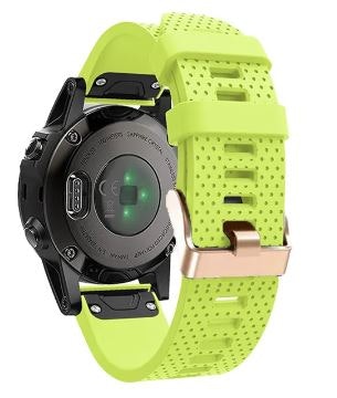 Rose gold silikonreimer til Fenix 5s, 5sPlus, 6s, 6sPro, 7s, 7sPro, D2 Delta S