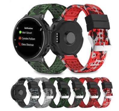 Mykt silikonreimer til Garmin Forerunner 220/230/235/620/630/735/735XT