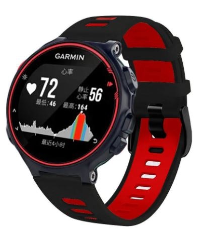 Pene silikonreimer til Garmin Forerunner 220/230/235/620/630/735/735XT