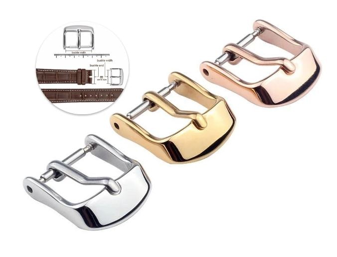 Rose gold lås i rustfritt stål 20mm