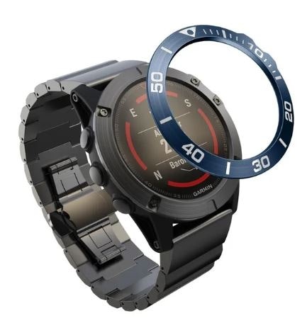 Bezel ring i rustfritt stål til Fenix 3 3HR 5X 5Xpluss