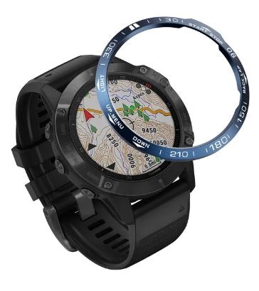 Bezel-ring i rustfritt stål til Fenix 6- 6 Pro/Sapphire, Fenix 6X-6X Pro/Sapphire
