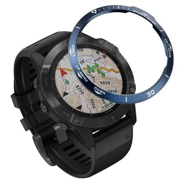 Bezel-ring i rustfritt stål til Fenix 6- 6 Pro/Sapphire, Fenix 6X-6X Pro/Sapphire