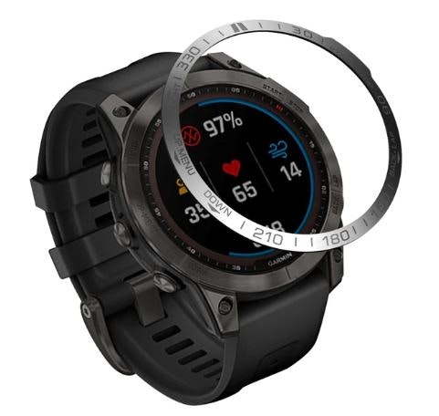 Bezel-ring i rustfritt stål til Fenix 7 og Fenix 7X