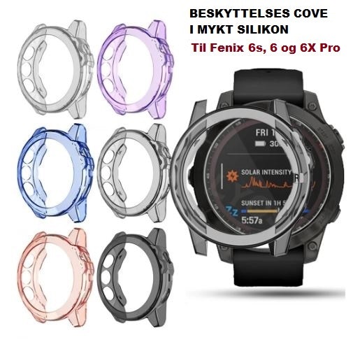 Smarte Cover til Fenix 6 6s 6X Pro - Beskytt klokken din nå!