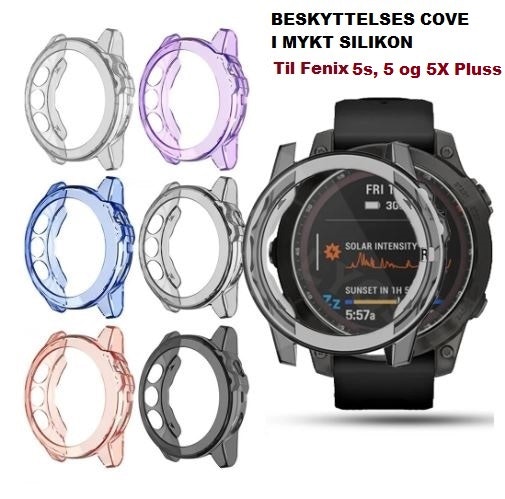 Smarte Cover til Fenix 5X og 5X Pluss - Beskytt klokken din nå!