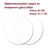 Skjermbeskytter til Fenix 6s 6x 7s 7 7x