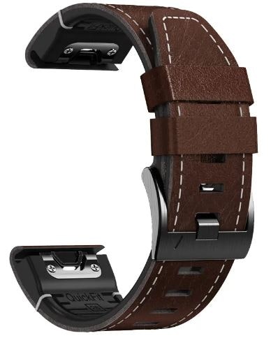 Ny modell! Skinnreim i 22 og 26mm Fenix 3/HR 5 5 pluss 6 6X Pro 7 7X Pro