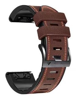 Ny modell! Skinnreim i 22 og 26mm Fenix 3/HR 5 5 pluss 6 6X Pro 7 7X Pro
