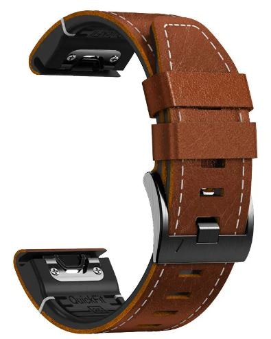Ny modell! Skinnreim i 22 og 26mm Fenix 3/HR 5 5 pluss 6 6X Pro 7 7X Pro
