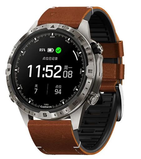 Ny modell! Skinnreim i 22 og 26mm Fenix 3/HR 5 5 pluss 6 6X Pro 7 7X Pro