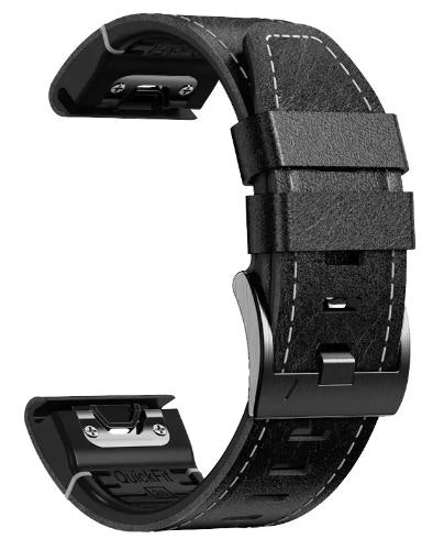 Ny modell! Skinnreim i 22 og 26mm Fenix 3/HR 5 5 pluss 6 6X Pro 7 7X Pro