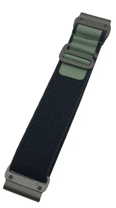 Premium Nylonreimer  til Fenix 5s, 6s Pro, 7s Pro, Delta S, Instinct 2s