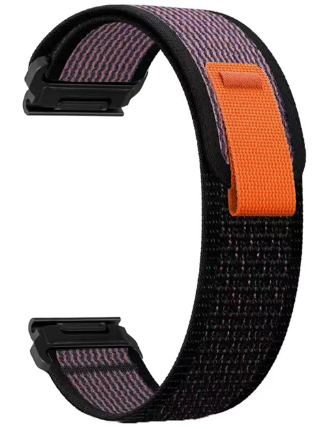 Sportsnylonreim i 22/26mm m/Quickfit for Garmin - Komfort og funksjonalitet