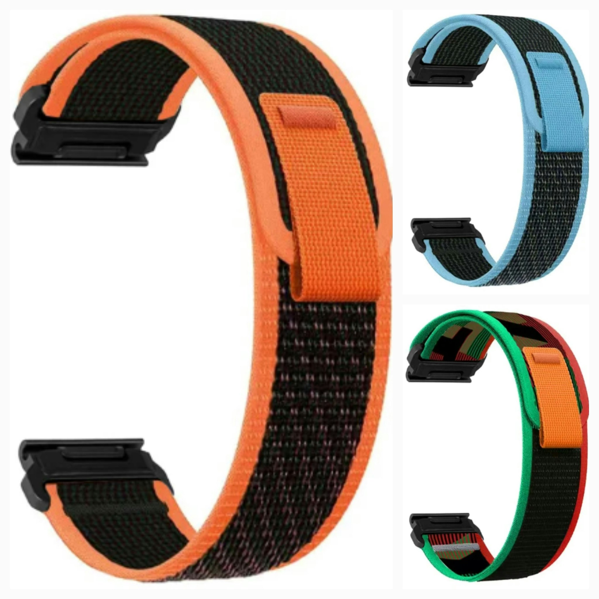 Sportsnylonreim i 22/26mm m/Quickfit for Garmin - Komfort og funksjonalitet