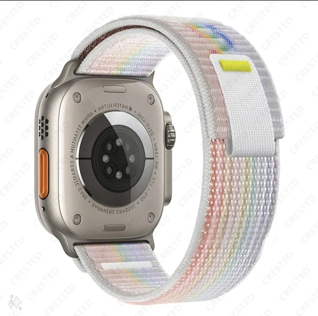 Nylonreimer (Trail loop) til Applewatch - et hav av farger (42 44 45 49mm)