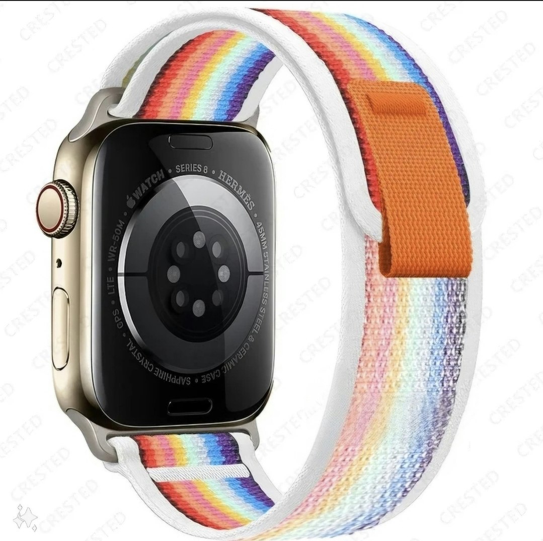 Nylonreimer (Trail loop) til Applewatch - et hav av farger (42 44 45 49mm)