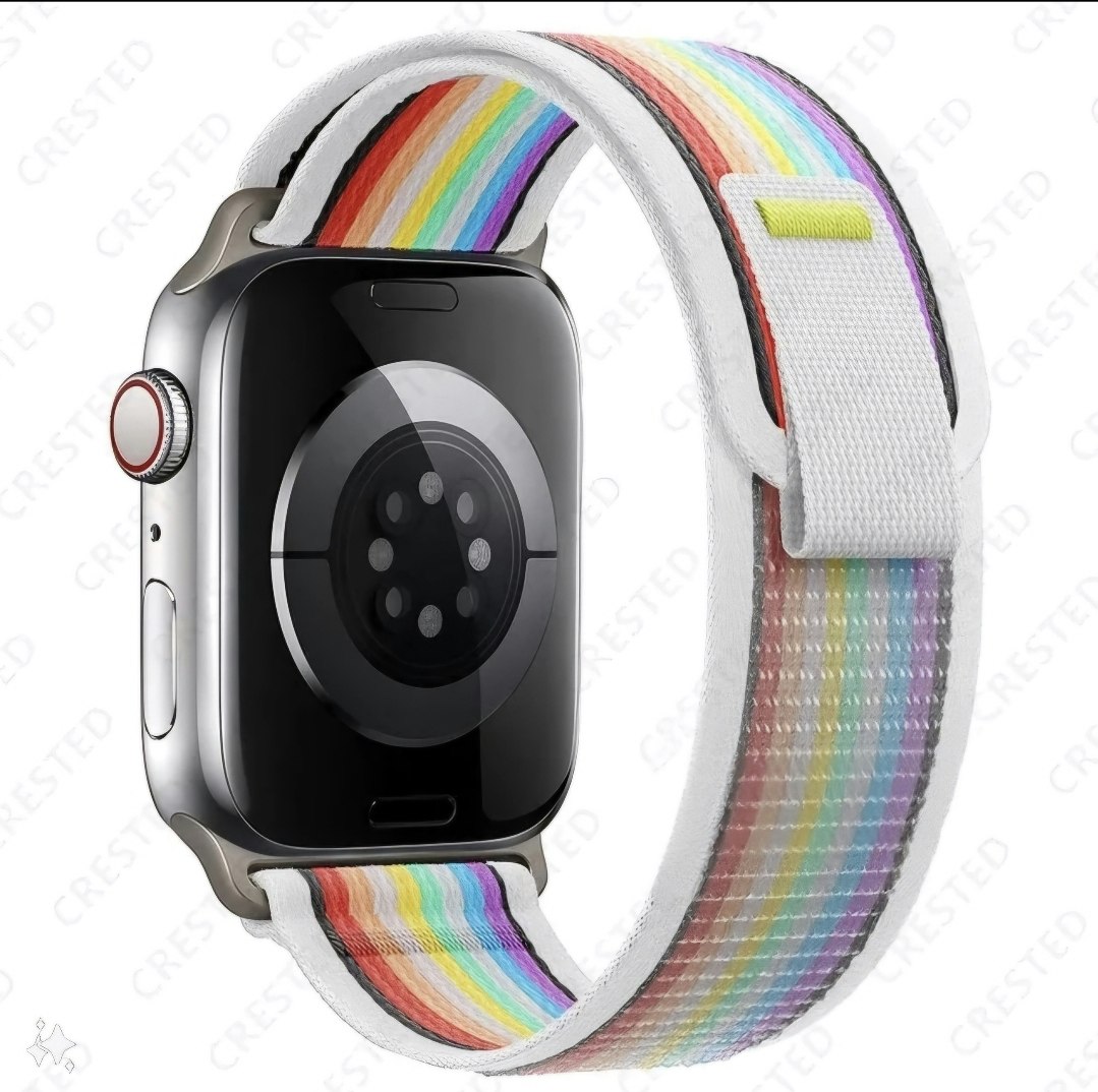 Nylonreimer (Trail loop) til Applewatch - et hav av farger (42 44 45 49mm)