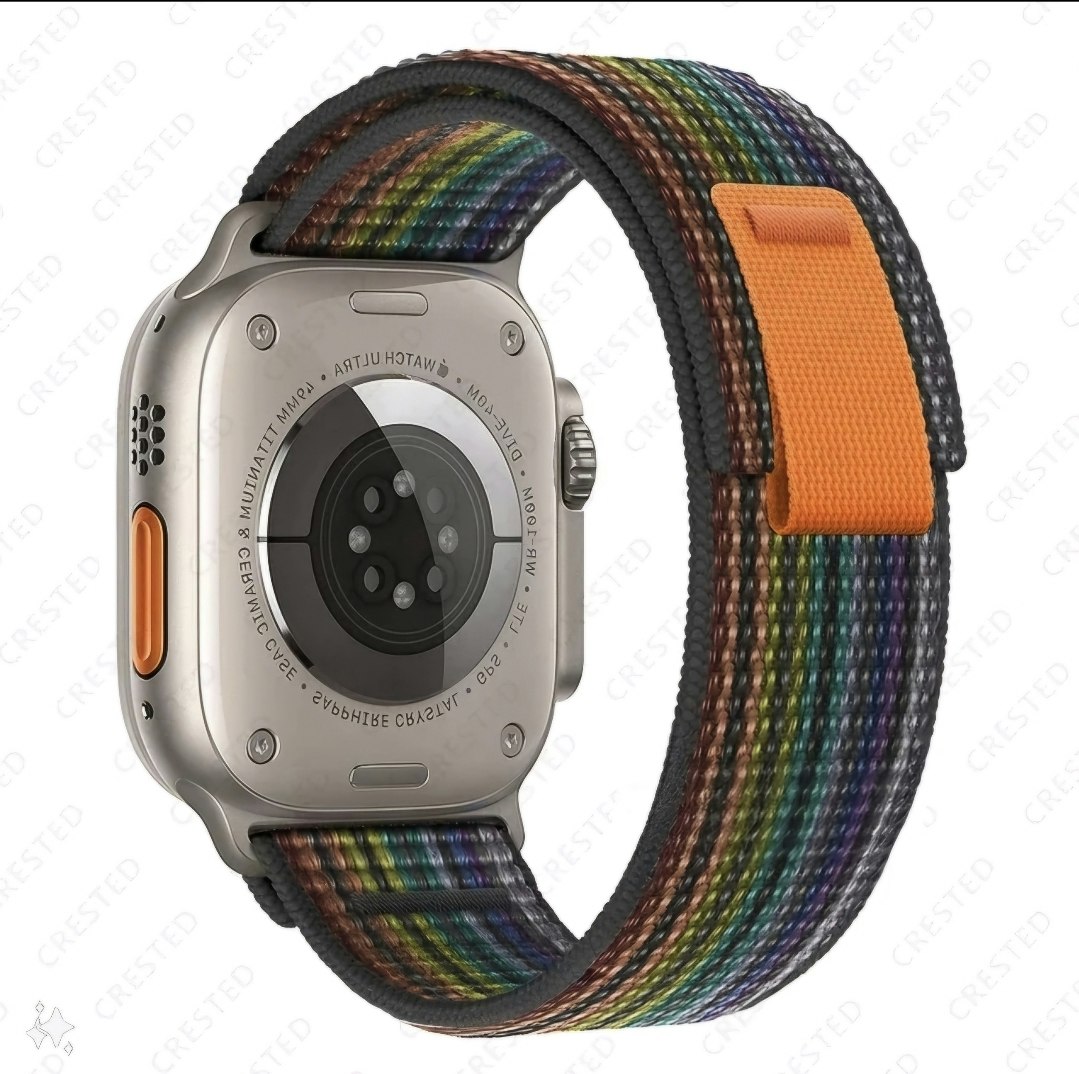 Nylonreimer (Trail loop) til Applewatch - et hav av farger (42 44 45 49mm)