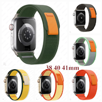 Nylonreimer (Trail loop) til Applewatch - et hav av farger (38 40 41 mm)