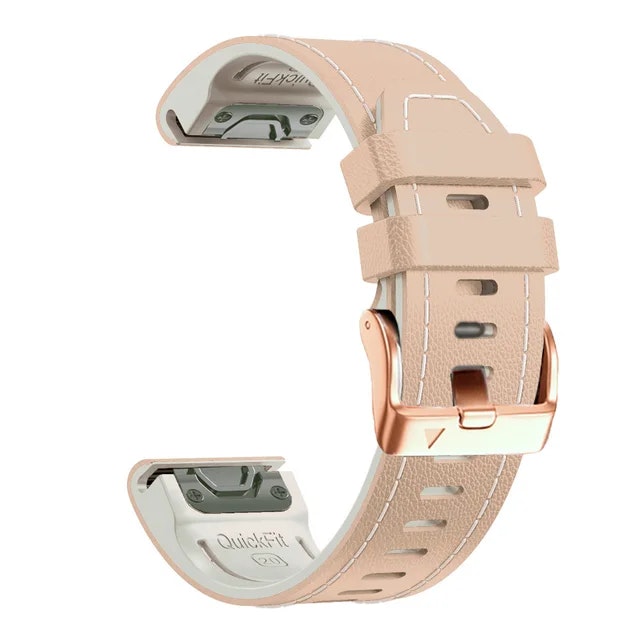 Skinnreim til Fenix 5s, 6s Pro, 7s Pro, Delta S, Instinct 2s