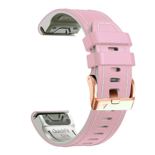 Skinnreim til Fenix 5s, 6s Pro, 7s Pro, Delta S, Instinct 2s