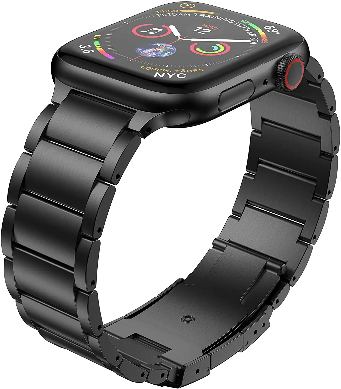 Eksklusive titanium-lenker til Apple Watch