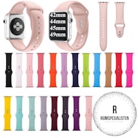 Silikonreimer til Applewatch - livlige farger (42 44 45 49mm)