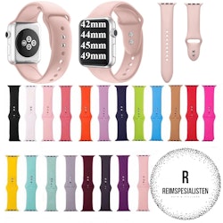 Silikonreimer til Applewatch - livlige farger (42 44 45 49mm)