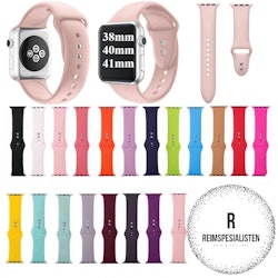 Silikonreimer til Applewatch - livlige farger (38 40 41mm)
