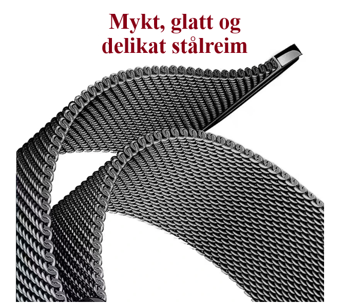 Metalreimer i 22 og 26mm med Quickfit og magnetisk lås!