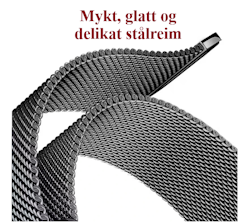 Metalreimer i 22 og 26mm med Quickfit og magnetisk lås!