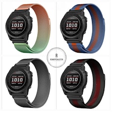 Metalreimer i 22 og 26mm med Quickfit og magnetisk lås!
