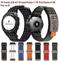 Nyhet! Premium sports nylonreimer til Garmin - Outdoor Sport Adventure