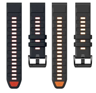 Nyhet! Silikonreim til Fenix E 8 47 og 51mm/ 7 7X i 22 og 26mm