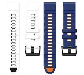 Nyhet! Silikonreim til Fenix E 8 47 og 51mm/ 7 7X i 22 og 26mm
