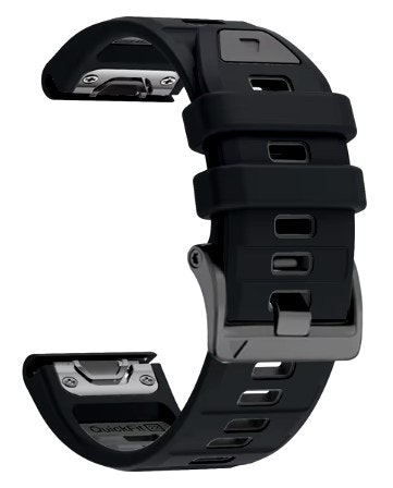 Nyhet! Silikonreim til Fenix E 8 47 og 51mm/ 7 7X i 22 og 26mm