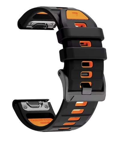 Nyhet! Silikonreim til Fenix E 8 47 og 51mm/ 7 7X i 22 og 26mm