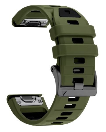 Nyhet! Silikonreim til Fenix E 8 47 og 51mm/ 7 7X i 22 og 26mm