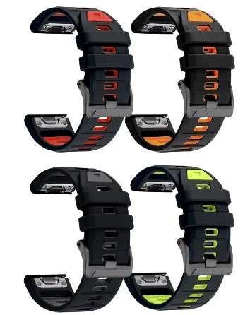 Nyhet! Silikonreim til Fenix E 8 47 og 51mm/ 7 7X i 22 og 26mm