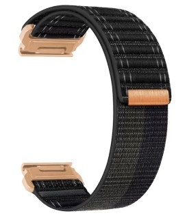 Nyhet! Rose Gold nylonreimer i 20mm til Garmin – Perfekt til din Fenix 8-43mm/7s/6s/5s Plus m.fl
