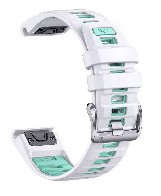 Nyhet! Silokonreimer i 20mm til Garmin – Perfekt til din Fenix 8-43mm/7s/6s/5s Plus m.fl