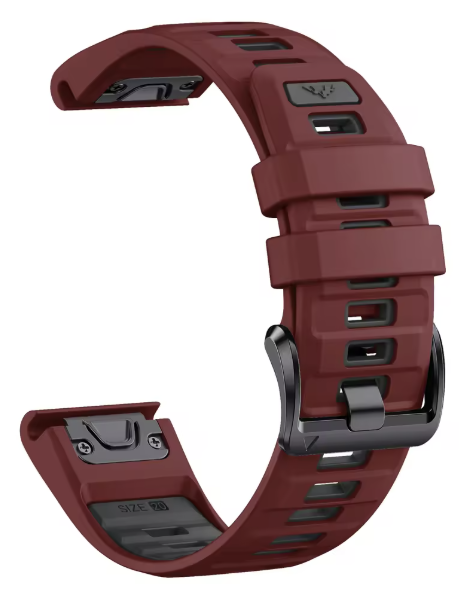 Nyhet! Silokonreimer i 20mm til Garmin – Perfekt til din Fenix 8-43mm/7s/6s/5s Plus m.fl